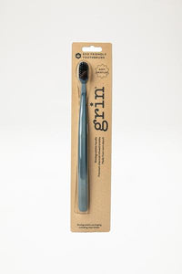 Grin Adults Biodegradable Toothbrush (Medium Bristles) - Stock Your Pantry