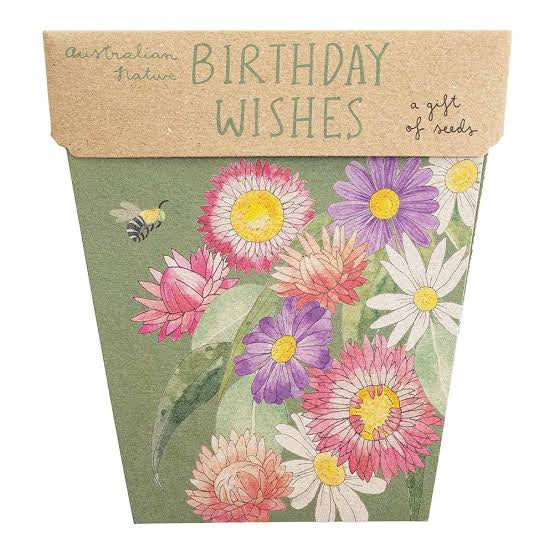 Sow 'n Sow's Gift of Seeds - Birthday Wishes