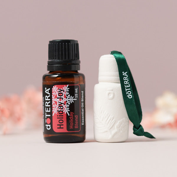 dōTERRA Holiday Joy 15ml with Decorative Passive Diffuser