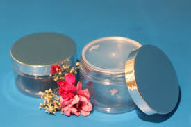 100ml Clear Plastic Jar with Matte Silver Lid - Stock Your Pantry