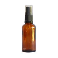 50ml Amber Glass Bottle Pump Top - Stock Your Pantry