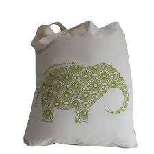 Apple Green Duck Flat Calico Sack (Animal) - Stock Your Pantry