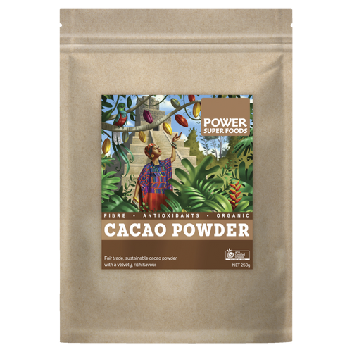 Power Super Foods Cacao Powder - Stock Your Pantry