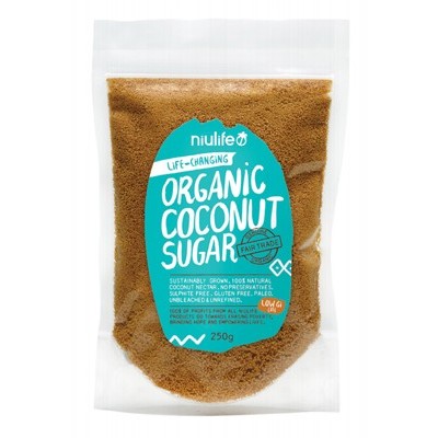 Niulife Coconut Sugar 250g - Stock Your Pantry