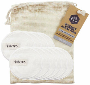Ever Eco Reusable Bamboo Facial Pads - 10 Pack - Stock Your Pantry