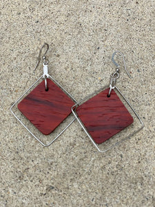 Girl in her Shed - Wire Pendant Earrings