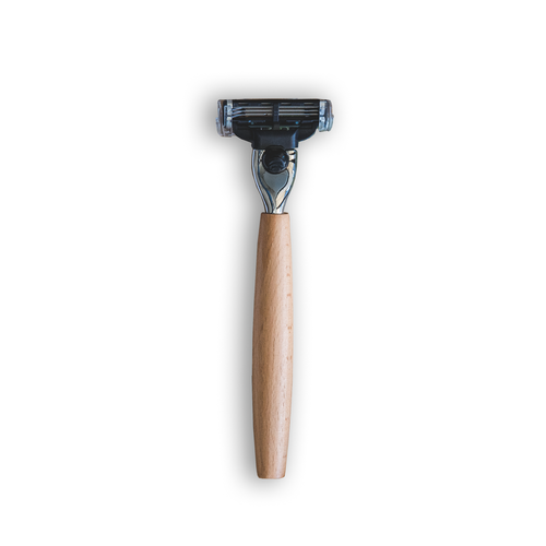 St James Supply Co - Wooden Handle Razor - Stock Your Pantry